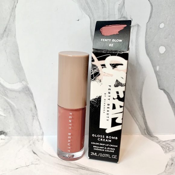 Fenty Beauty Other - *SOLD* 🖤5/$25🖤Fenty Beauty Gloss Bomb Lip Cream in ‘Fenty Glow’